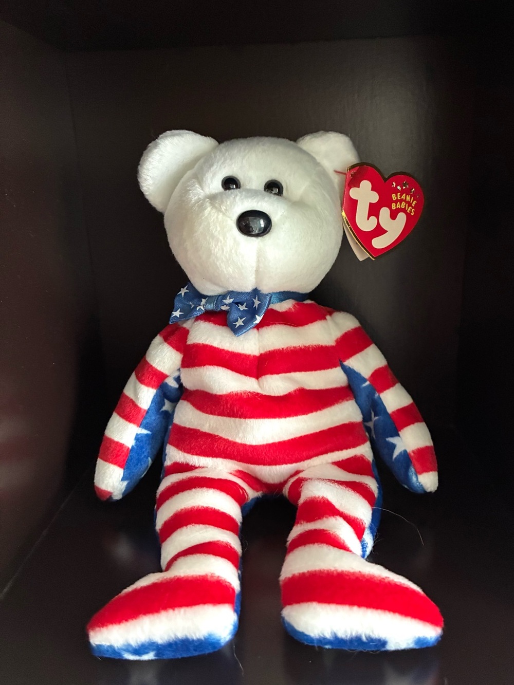 Ty “Liberty “ Patriotic Beanie BabyBear